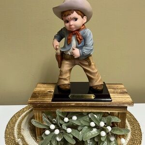 VTG Leonardo ACK Collection Figurine Cowboy